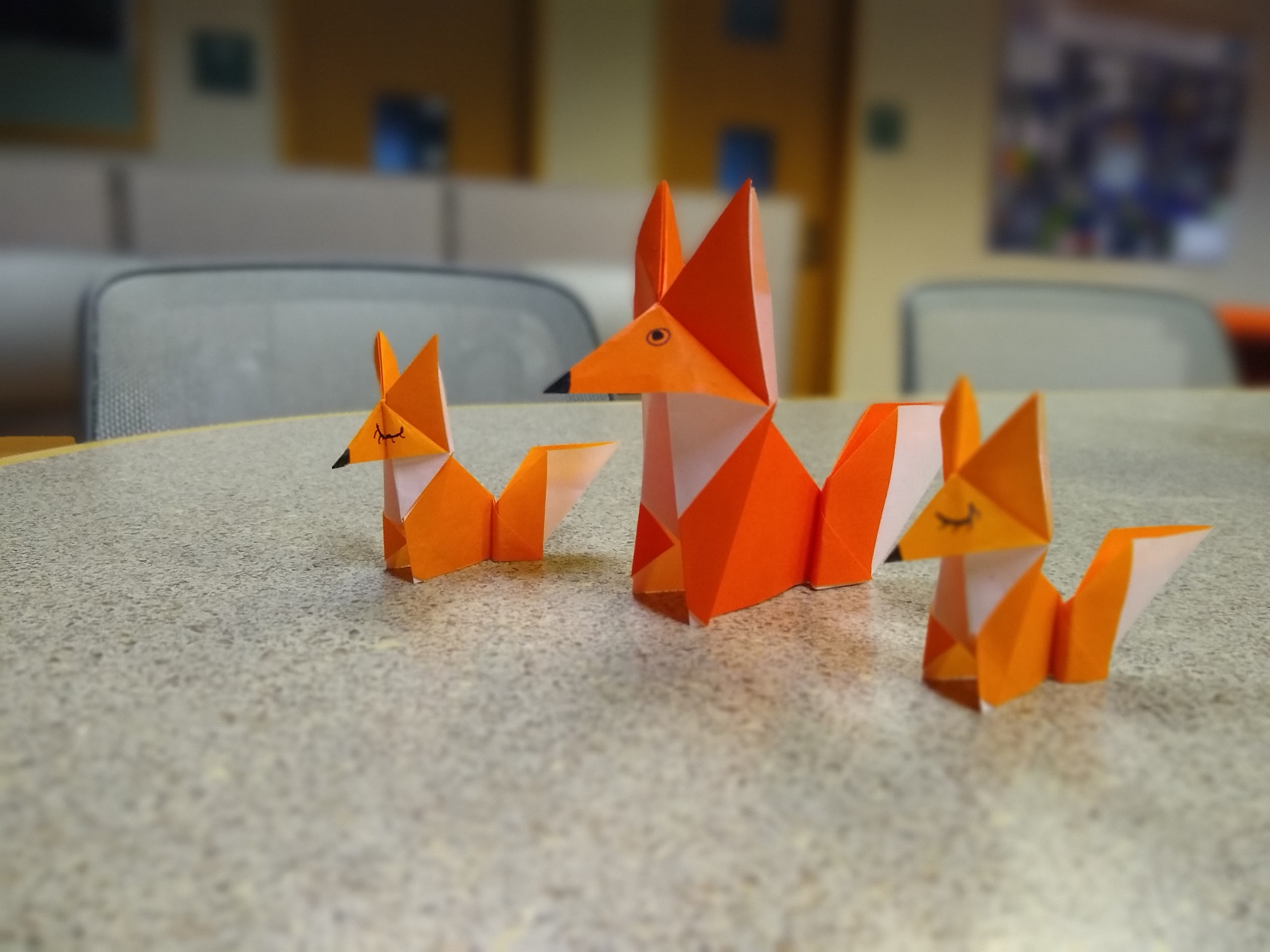Fox origami